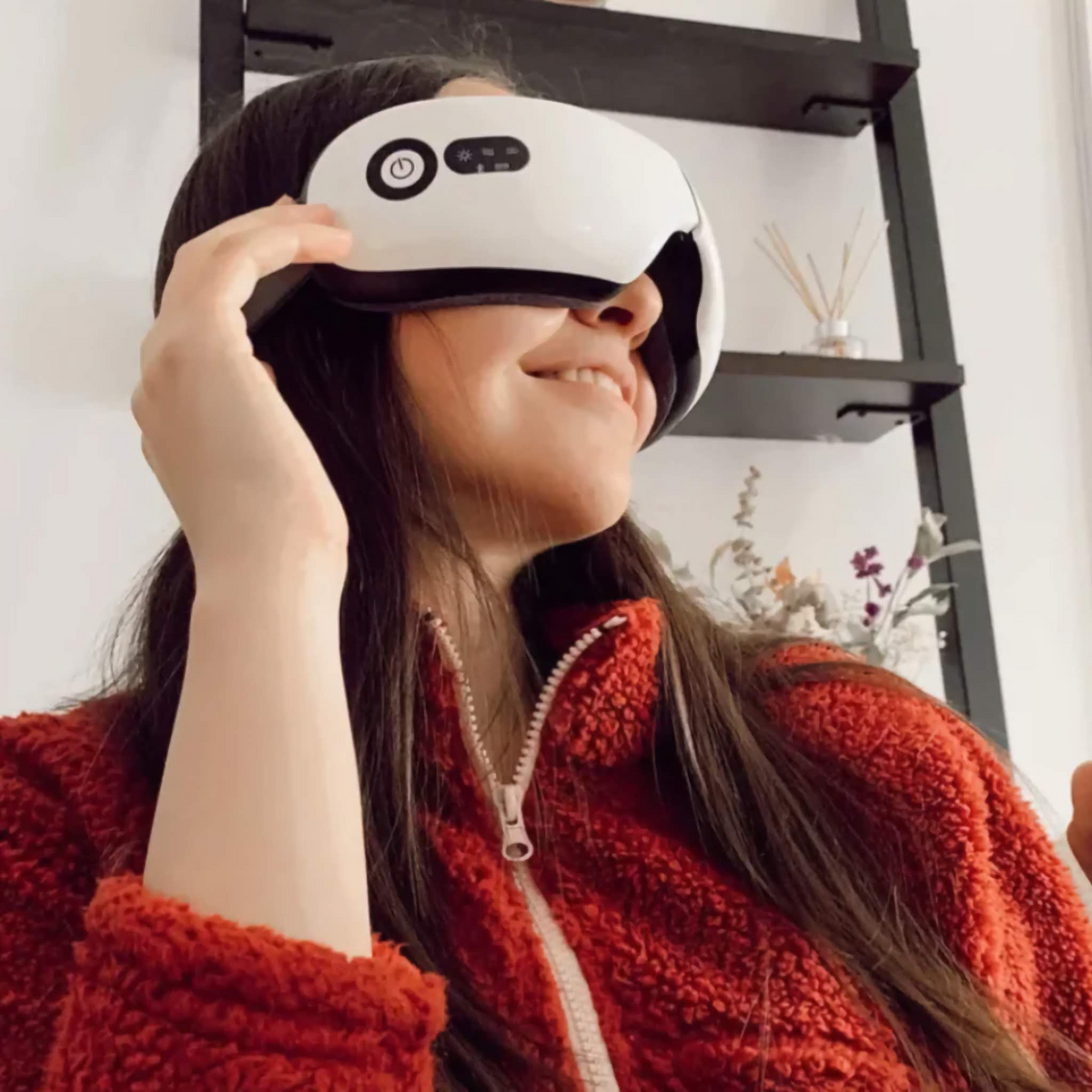 Soulagez la fatigue oculaire avec le Masseur Oculaire Intelligent 8S – Relaxation et Bien-Être