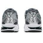ASICS GEL-Kayano 14 Gris / Argent / Vert – vue arrière