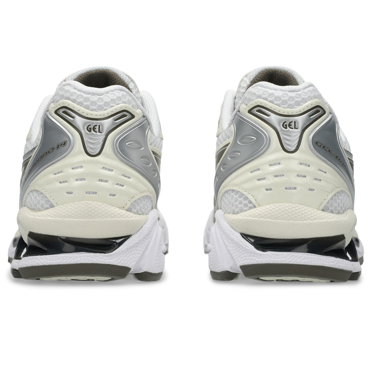ASICS GEL-Kayano 14 Blanc / Ivoire – vue arrière