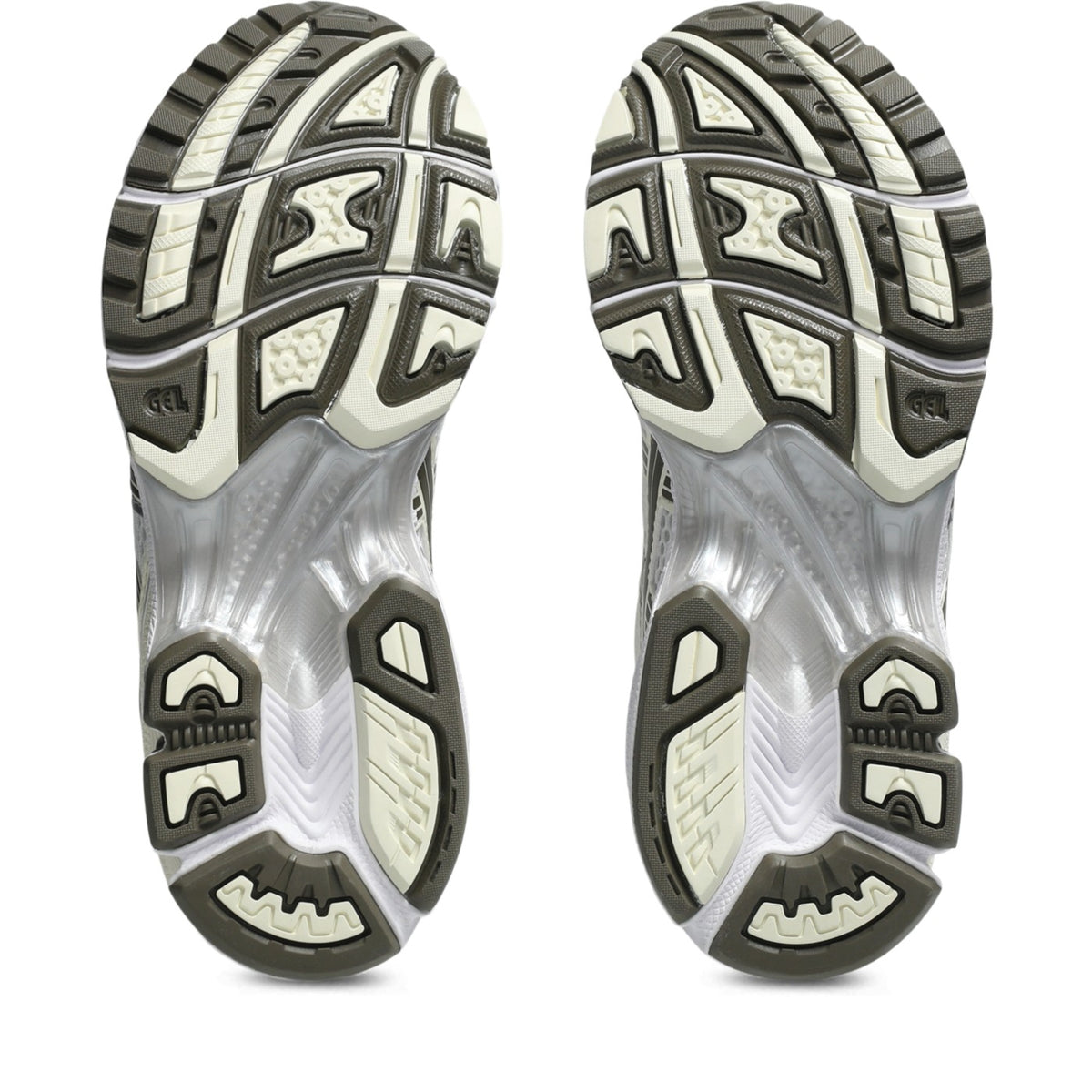 ASICS GEL-Kayano 14 Blanc / Ivoire – vue de la semelle extérieure