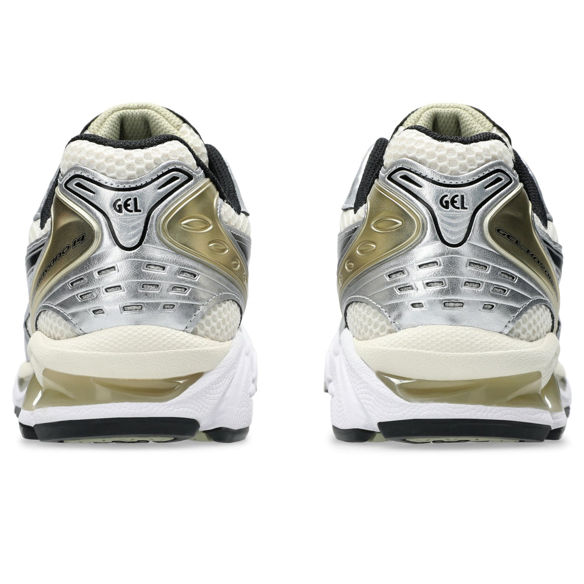 ASICS GEL-Kayano 14 Beige / Argent – vue arrière
