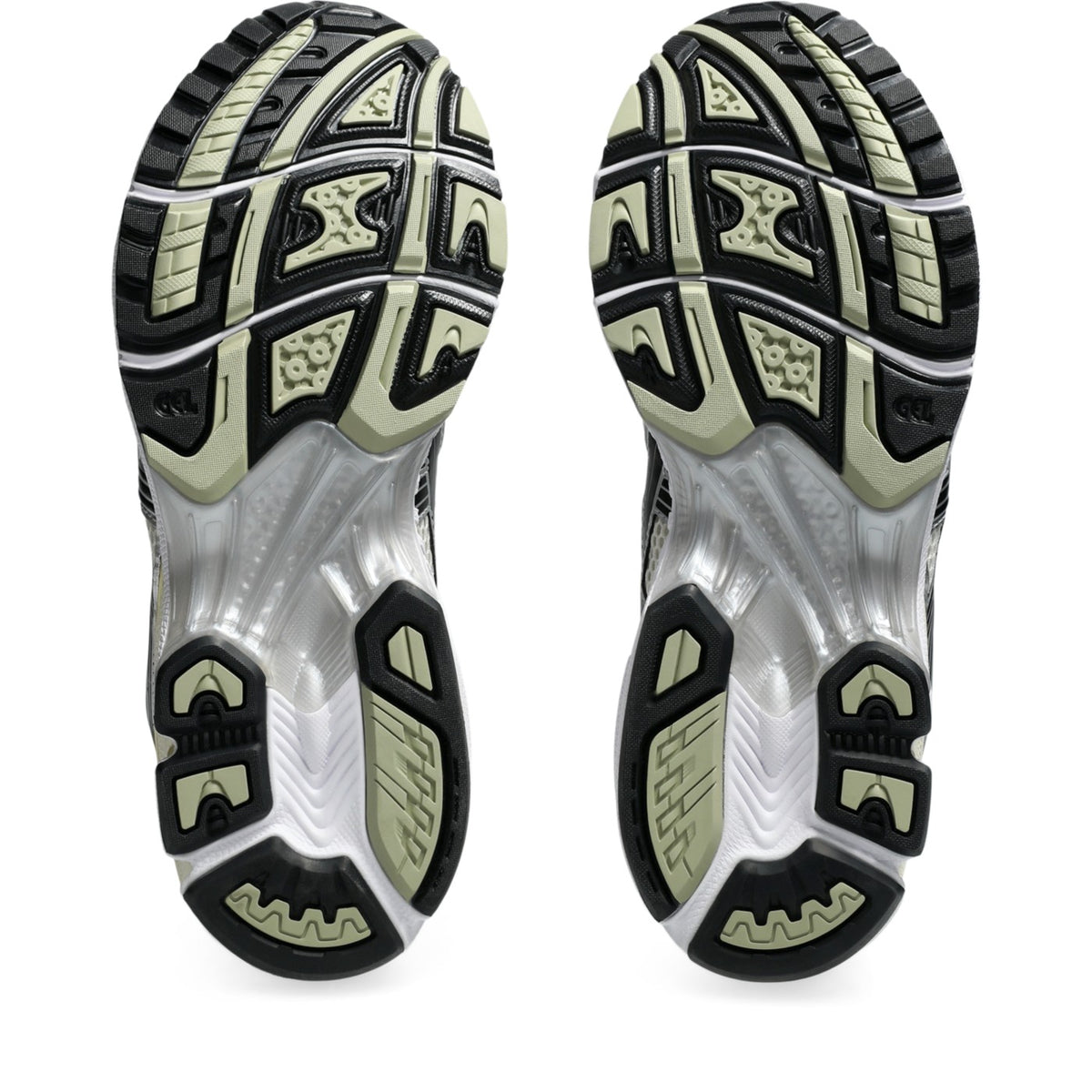 ASICS GEL-Kayano 14 Beige / Argent – vue de la semelle extérieure