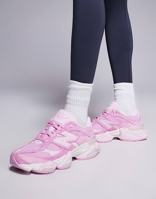 New Balance U9060APP Rose / Blanc – vue 4