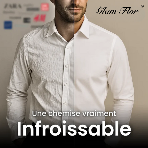 Nexita Chemise Infroissable à Coupe Ajustée