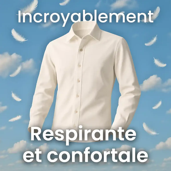 Nexita Chemise Infroissable à Coupe Ajustée