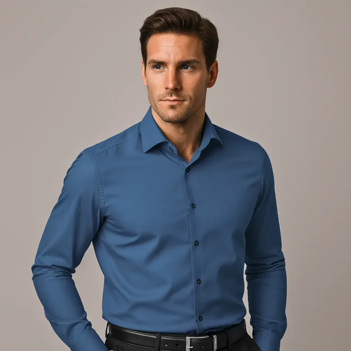 Nexita Chemise Infroissable à Coupe Ajustée