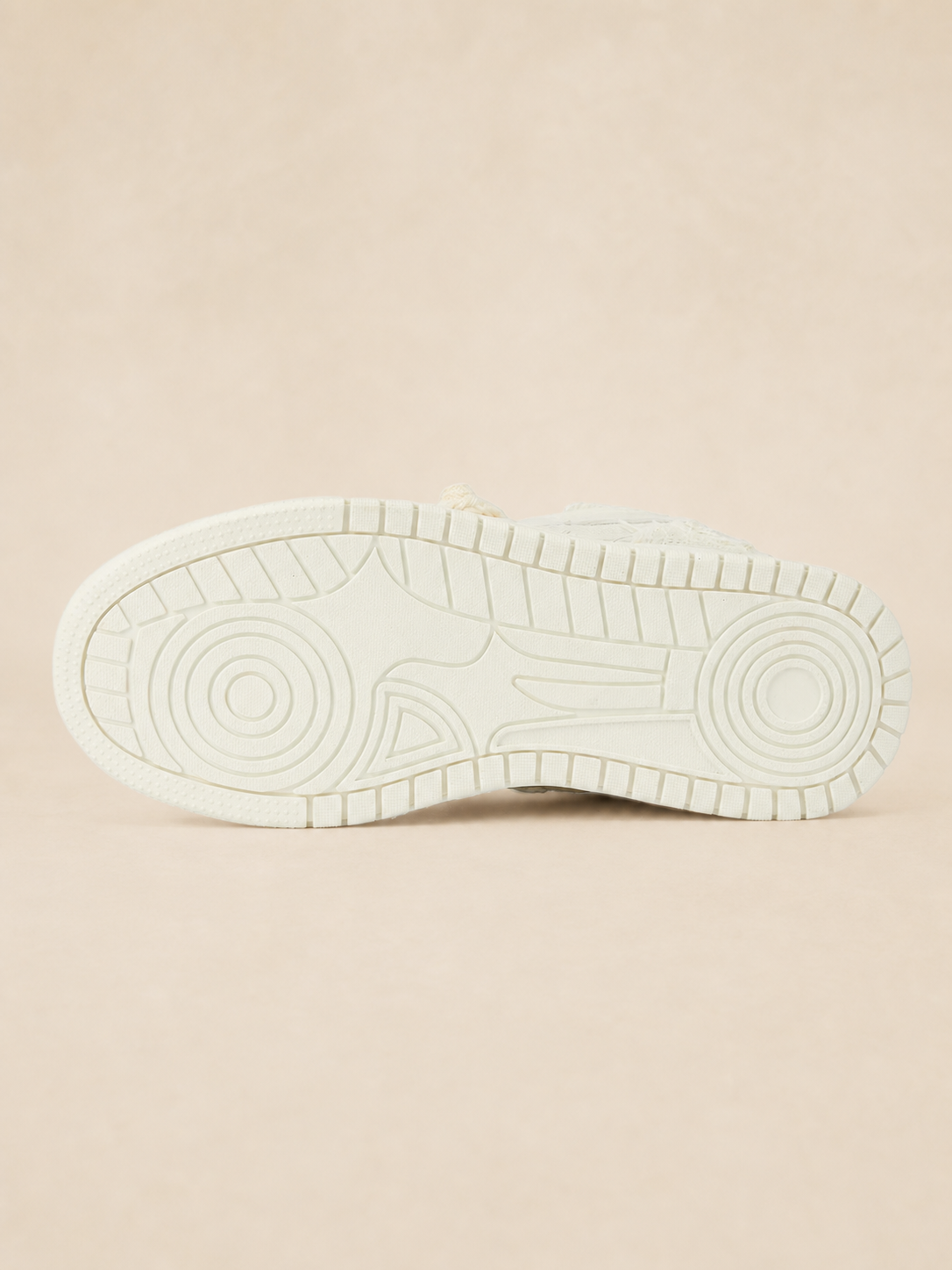 Baskets casual homme blanc crème — vue 10