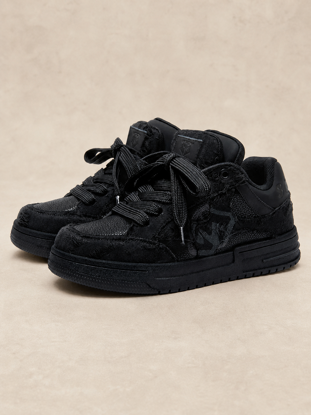 Baskets de skate homme Chevalier Noir — vue 1