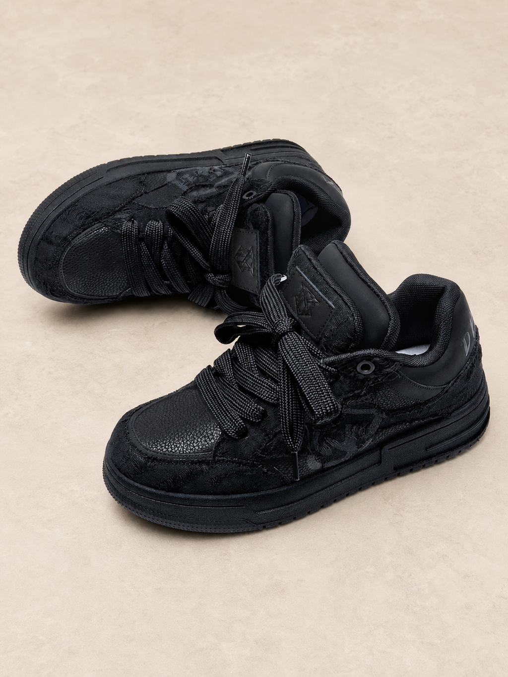 Baskets de skate homme Chevalier Noir — vue 5