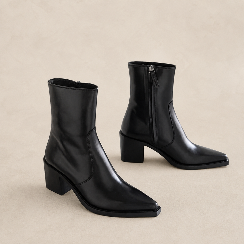 Bottines femme à talon robuste — vue 2
