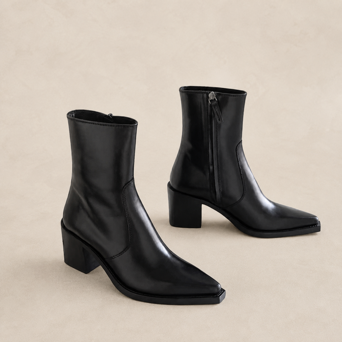 Bottines femme à talon robuste — vue 2