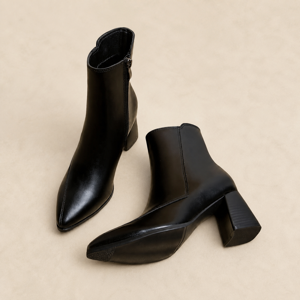 Bottines femme élégantes à talon bloc — vue 1