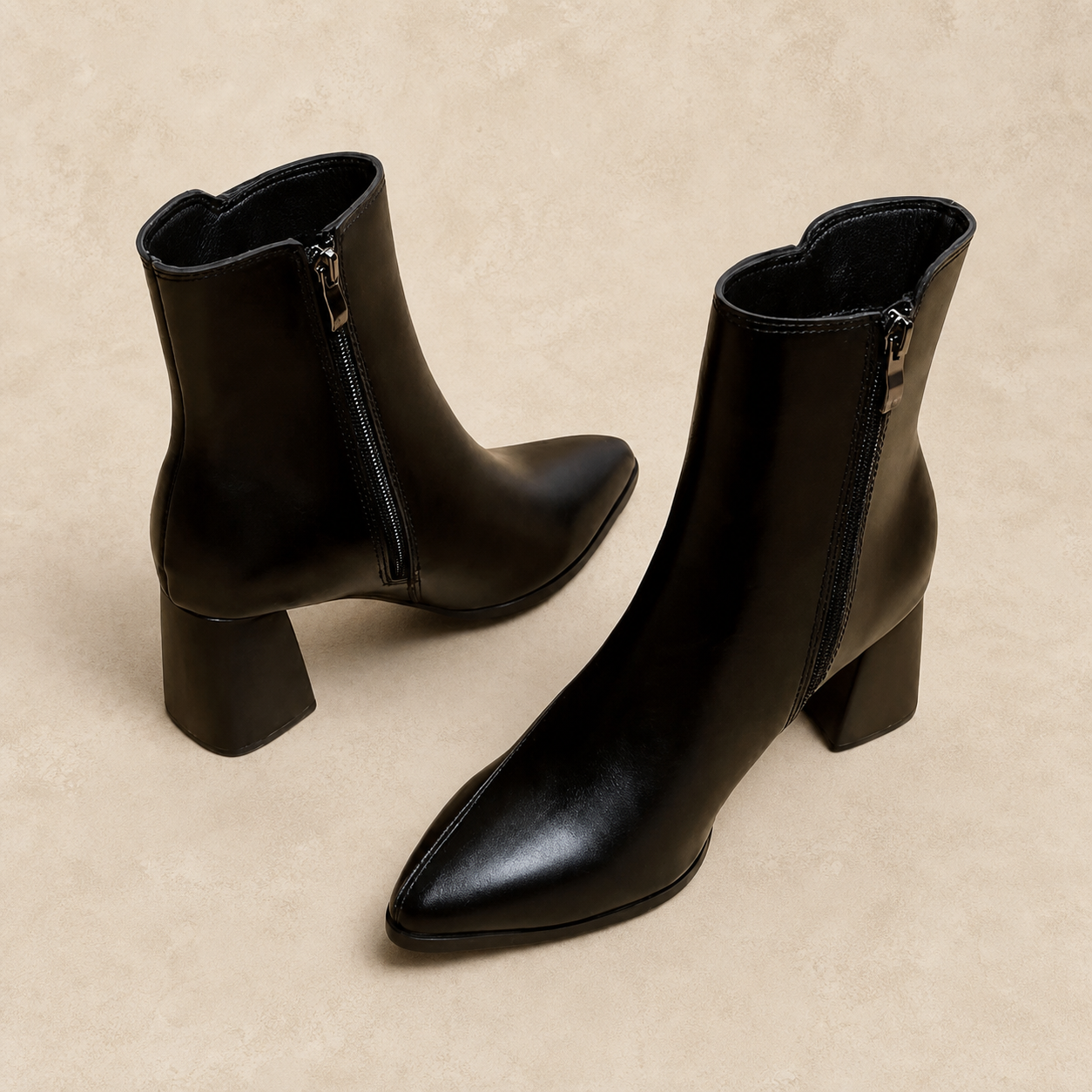 Bottines femme élégantes à talon bloc — vue 2