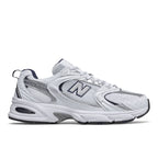 New Balance MR530SG Blanc / Bleu marine – vue 1