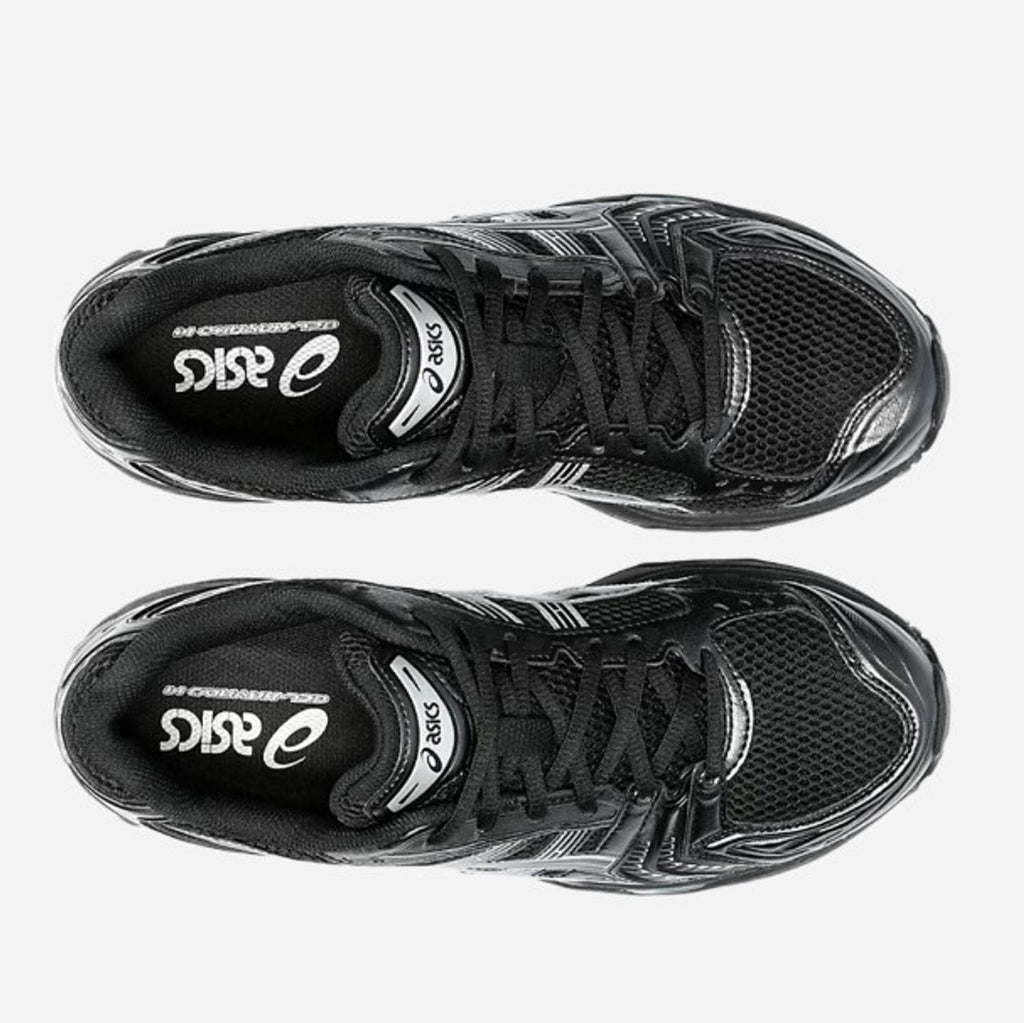 ASICS GEL-Kayano 14 Noir / Argent – vue du dessus