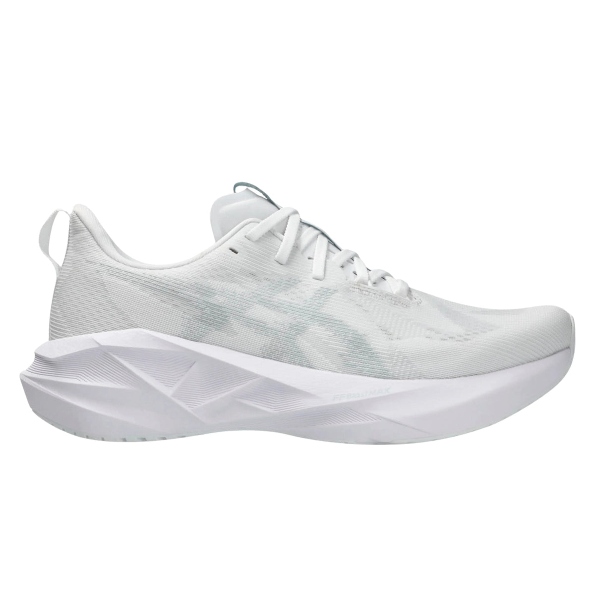 ASICS Novablast 5 femme – Blanc / Gris – vue 1