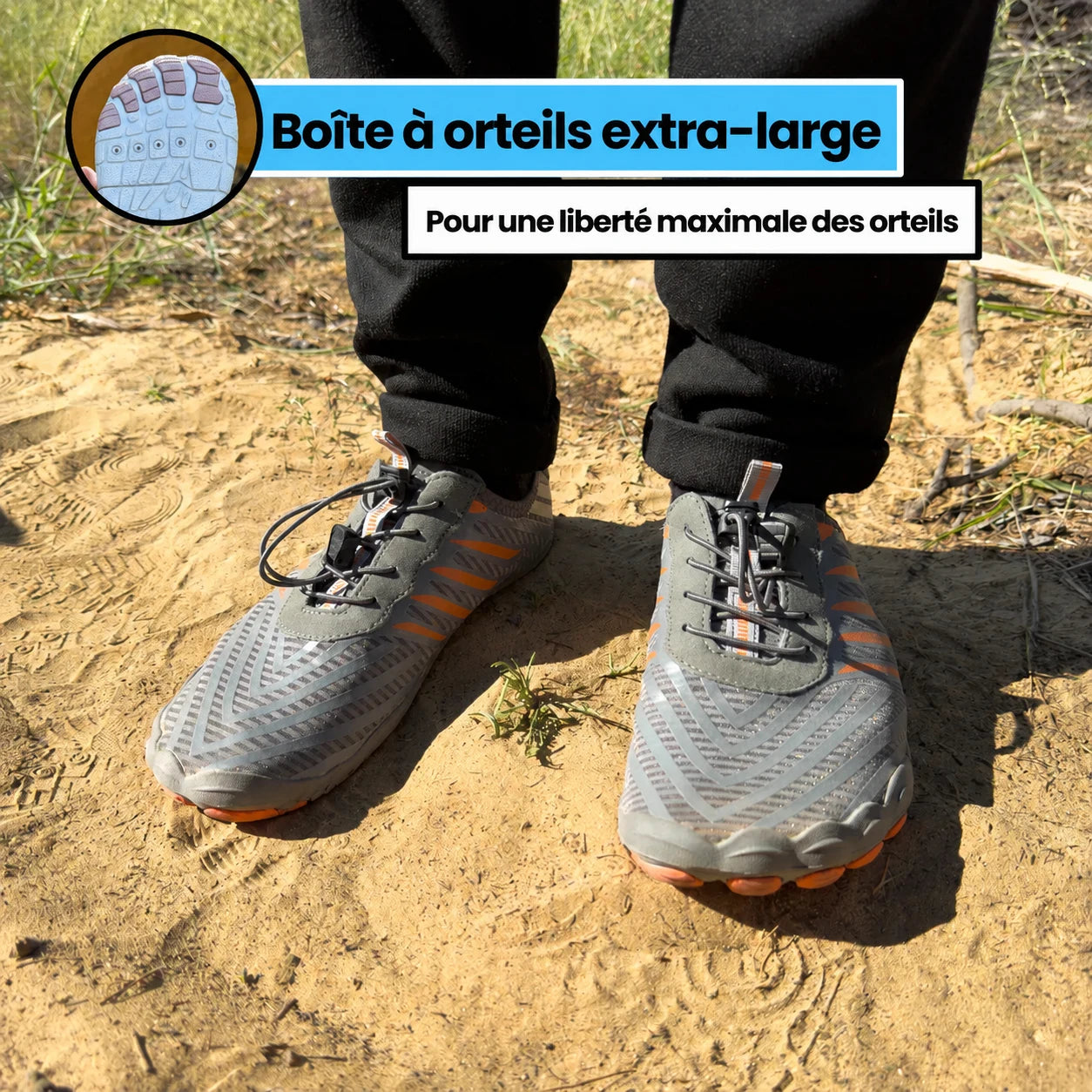 Luxeon Skin Pro – Chaussures pieds nus unisexes drop zéro, semelle 4 mm – vue 13