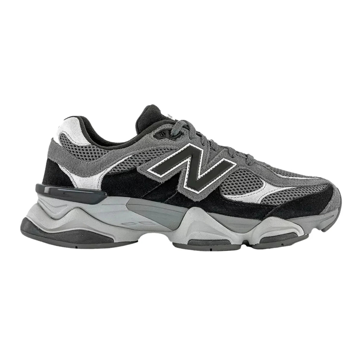 New Balance 9060 unisexe – Noir / Gris – vue 1