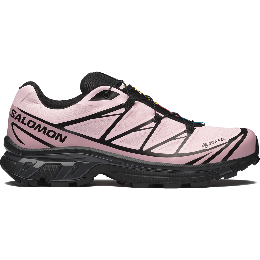 Salomon XT-6 GORE-TEX – Black / Icy Pink / Dawn Pink – profil exterieur