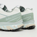 Salomon XT-6 GORE-TEX – White / Green Milieu / Ice Flow – detail talon