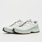 Salomon XT-6 GORE-TEX – White / Green Milieu / Ice Flow – paire trois quarts