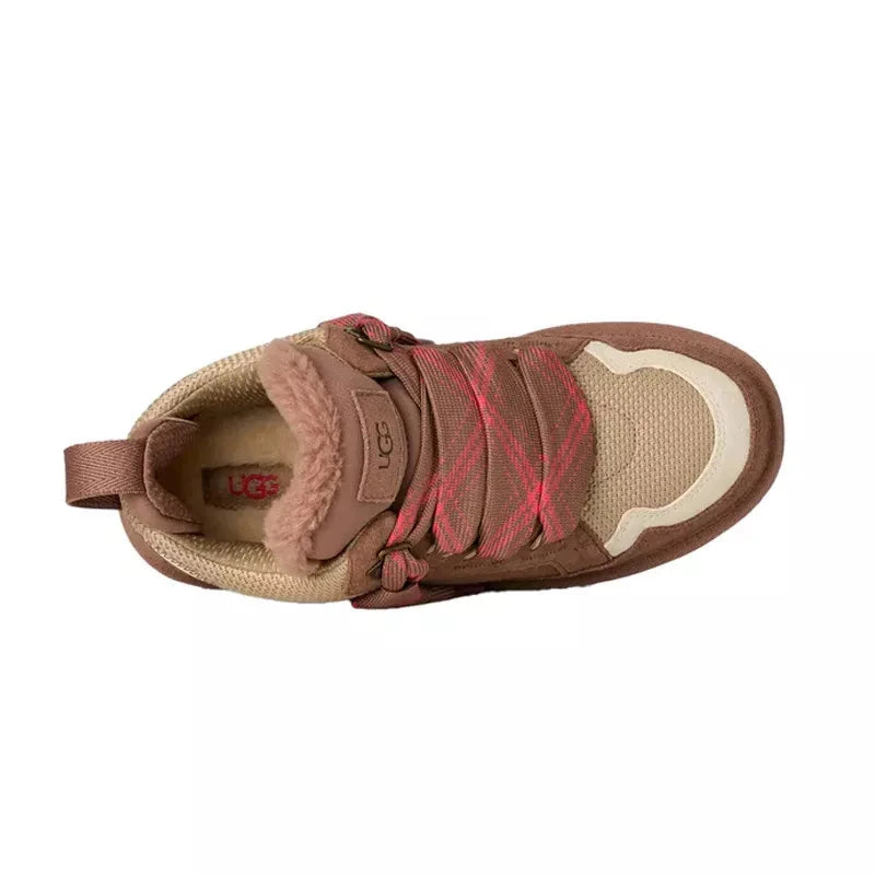 UGG Lowmel Femme – Beige & Marron – vue dessus