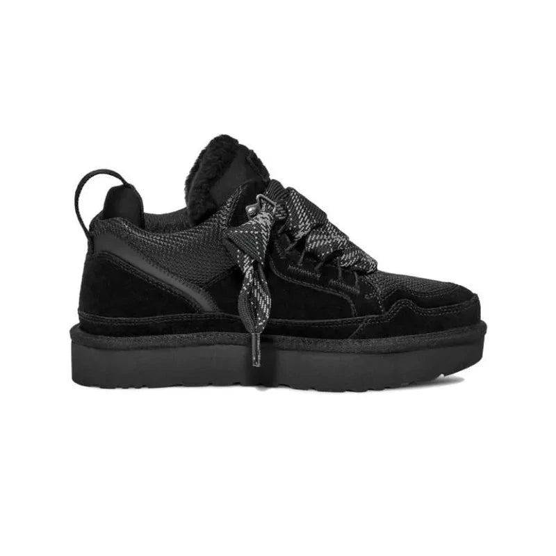 UGG Lowmel Femme – Noir & Gris – profil interieur