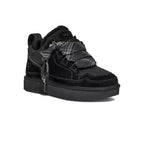UGG Lowmel Femme – Noir & Gris – trois quarts avant