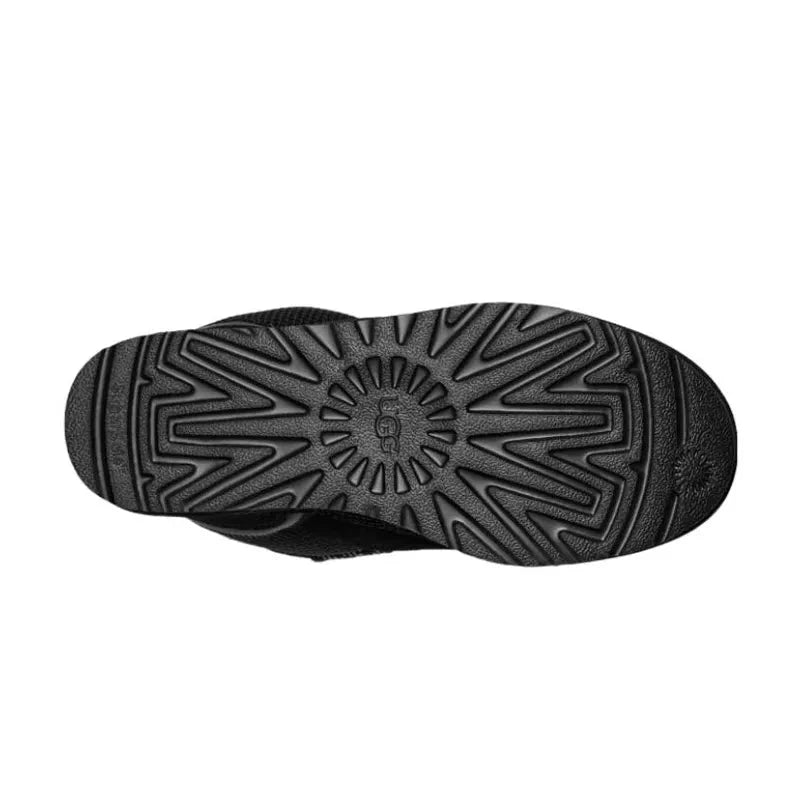 UGG Lowmel Femme – Noir & Gris – semelle exterieure