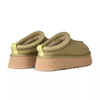 UGG Tazz II Femme – Kaki & Beige – paire arriere