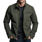 Veste homme en coton style vintage - Zippee et decontractee — vue 1