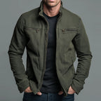 Veste homme en coton style vintage - Zippee et decontractee — vue 2