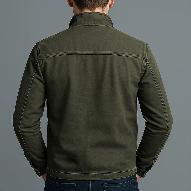 Veste homme en coton style vintage - Zippee et decontractee — vue 4