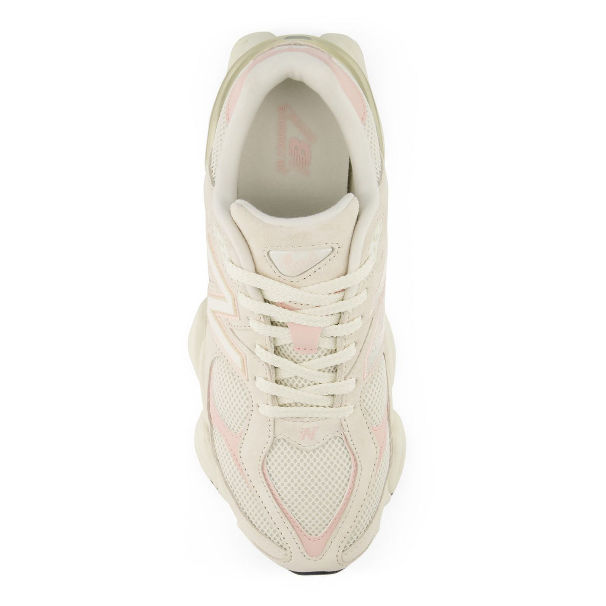 New Balance U90603RL Blanc / Rose poudré – vue 3